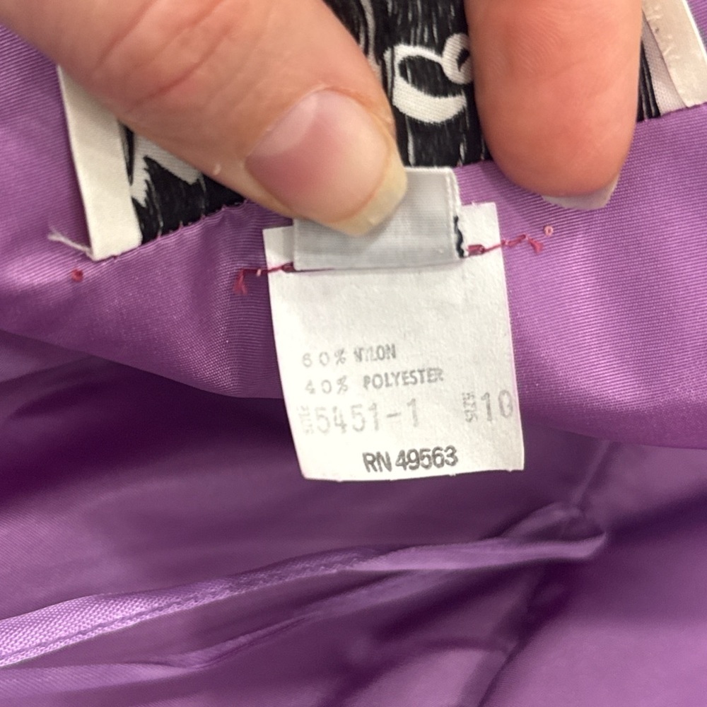 Lavender Ruffled Maxi Dress - Picture 6 of 9